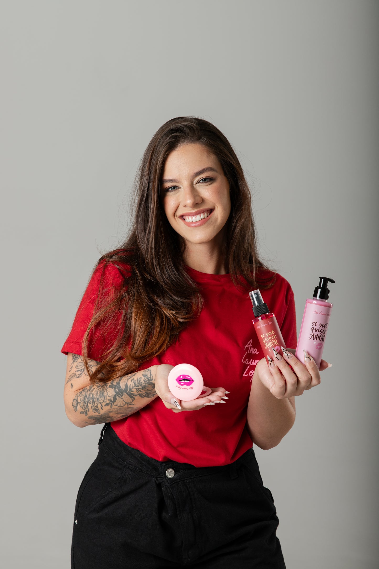 Espelho de Bolsa "Meu Reflexo, Meu Endereço" - Ana Laura Lopes