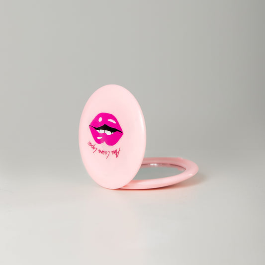 Espelho de Bolsa "Meu Reflexo, Meu Endereço" - Ana Laura Lopes